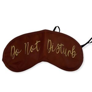 NWT Wool + Pepper Co. DO NOT DISTURB Sleep Mask